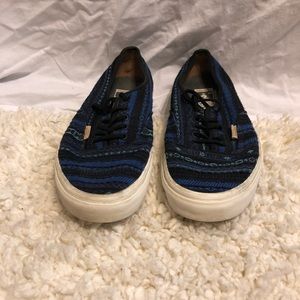 Vans one of a kind black/blue